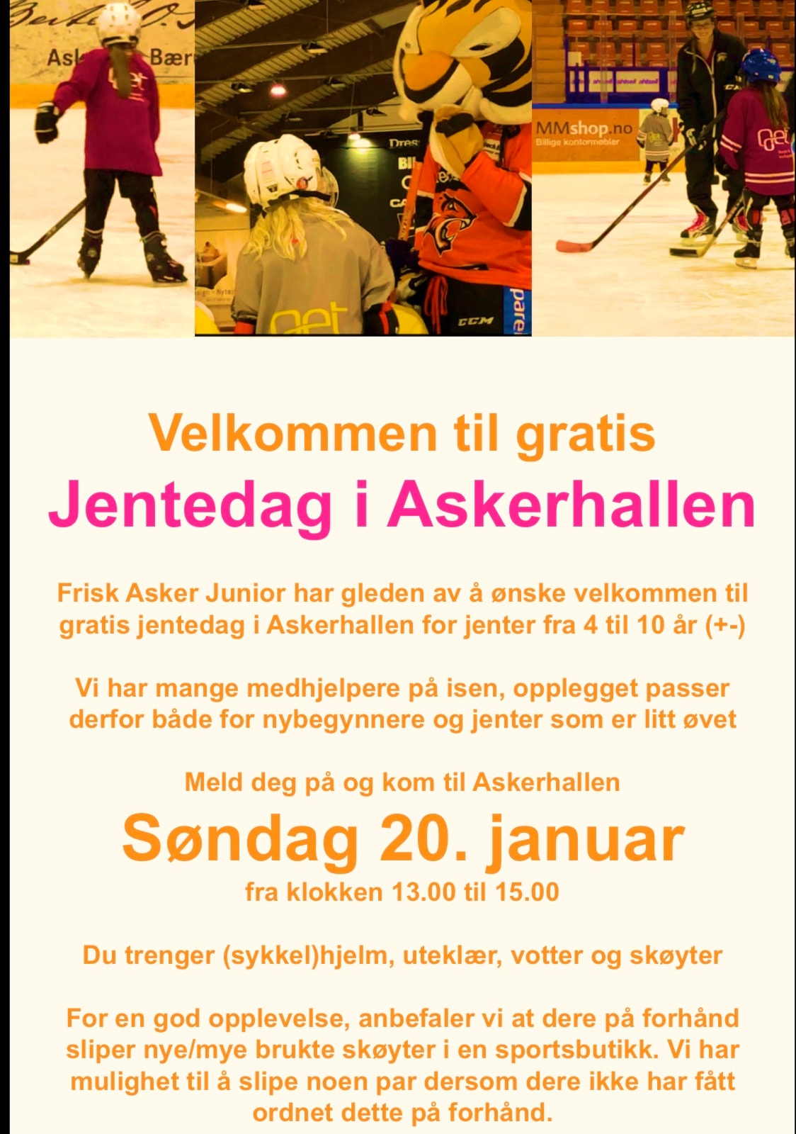 Gratis Jentedag 20. januar